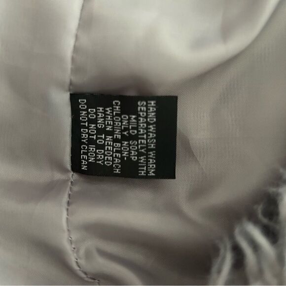 Jason Maxwell Outerwear Collection Womens Gray Faux Fur Cardigan Vest Size Large - Picture 7 of 7